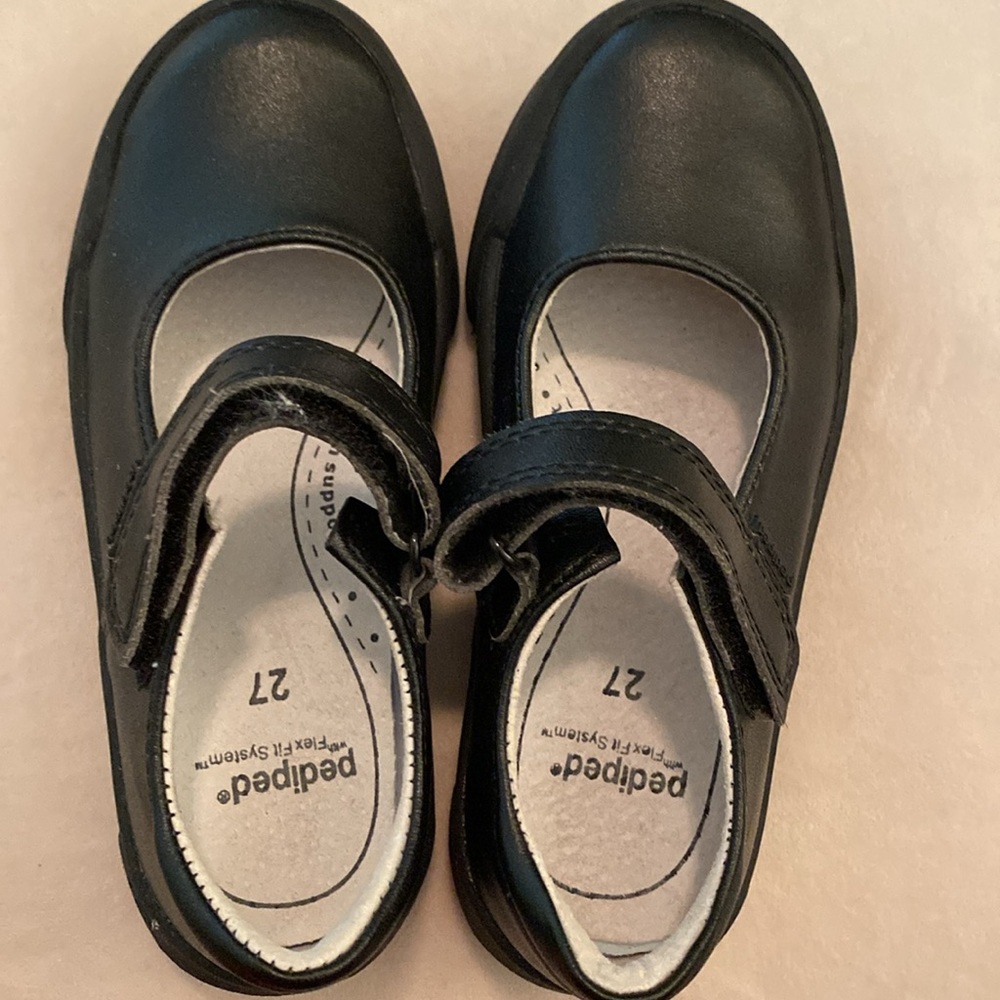 pediped Black Kids Shoes - Picture 3 of 4
